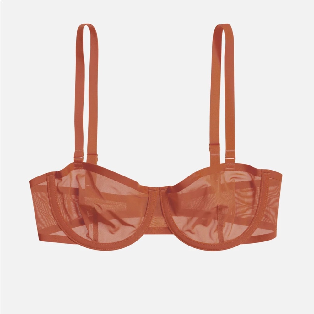 36C Cuup Balconette Bra in Clay